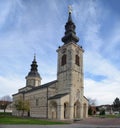 Church of the Nativity of the Blessed . Sremska Kamenica.Serbia.Novi Sad