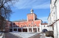 Church of the Nativity of Christ at the Bishop`s court in Vologda, 17th century Royalty Free Stock Photo