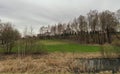 CHURCH OF THE NATIVITY OF THE HOLY MOTHER OF GOD IN THE VILLAGE OF TARASOVO. EASTER. BELARUS