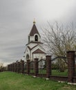 CHURCH OF THE NATIVITY OF THE HOLY MOTHER OF GOD IN THE VILLAGE OF TARASOVO. EASTER. BELARUS