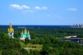 The church of the Nativity of the Virgin, Kiev Pechersk Lavra, Kiev, Royalty Free Stock Photo