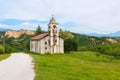 Church near Rozhen, Bulgaria, grave of Yane Sandanski