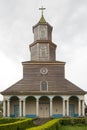 Church of Nercon, Chiloe Island, Chile