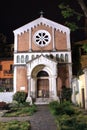 Church at night Florence Italy