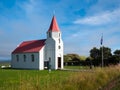 Church in northwest Iceland Royalty Free Stock Photo
