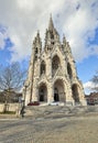 Church Notre-Dame de Laeken in Brussels. Royalty Free Stock Photo