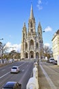 Church Notre-Dame de Laeken in Brussels. Royalty Free Stock Photo