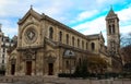 The church Notre-Dame-des-Champs at boulevard du Montparnasse. Paris.