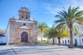 Church of Nuestra Senora de la Pena at Vega de Rio Palmas, Fuerteventura, Canary islands, Spain Royalty Free Stock Photo