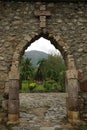 Church in Nuku Hiva Royalty Free Stock Photo