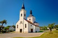 Church od Koruska in Krizevci Royalty Free Stock Photo