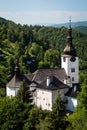Church in Spania Dolina, Slovakia Royalty Free Stock Photo
