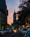 Church in the old part of Belgrade, Zemun