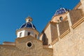 Church in the old town of Altea, Costa Blanca, Spain Royalty Free Stock Photo