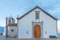 Church in the old town of Cacelha Velha in Portugal Royalty Free Stock Photo