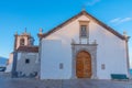 Church in the old town of Cacelha Velha in Portugal Royalty Free Stock Photo