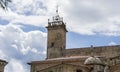 Church in the Orense region, Interior of gothic cathedral in Spa Royalty Free Stock Photo