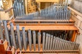 Church organ in Cathedral Kutna Hora. Czech Republic