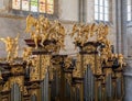 Church organ in Cathedral Kutna Hora. Czech Republic