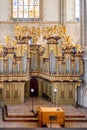 Church organ in Cathedral Kutna Hora. Czech Republic