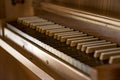 Church organ Royalty Free Stock Photo