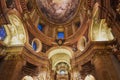 Church ornamental ceiling in Vienna, Austria