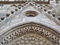 Church ornaments in the Buda Castle in Hungary, Budapest