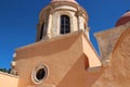 church in an orthodox monastery (agia triada) in crete (greece) Royalty Free Stock Photo