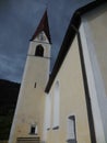 Church in the otztal valley Royalty Free Stock Photo