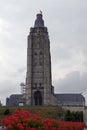 Church in oudenaarde in belgium Royalty Free Stock Photo