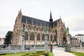 Church of Our Blessed Lady of the Sablon in Brussels Royalty Free Stock Photo