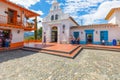 Church of Our Lady of Candelaria in the village Paisa Medellin C