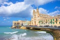 Church of Our Lady of Carmel on Balluta Bay in Sliema, Valletta, Capital city of Malta. 06 may 2019