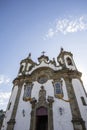 Church of Our Lady Of Carmel (Igreja Nossa Senhora do Carmo), located in Sao Joao Del Rey, Minas Gerais, Brazil Royalty Free Stock Photo