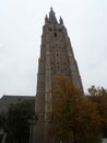 The Church of Our Lady. Bruges, Belgium. Royalty Free Stock Photo