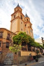 Church of Our Lady of Expectation in Orgiva, Andalusia, Spain Royalty Free Stock Photo