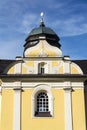 Church of Our Lady of Good Counsel in Dobra Voda, Czech Republic, sunny summer Royalty Free Stock Photo