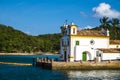 Church of Our Lady of Loreto located on the island of the Frades in the Bay of All Saints in Salvador Bahia Royalty Free Stock Photo