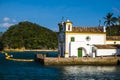 Church of Our Lady of Loreto located on the island of the Frades Royalty Free Stock Photo