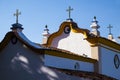 Church of Our Lady of Loreto located on the island of the Frades Royalty Free Stock Photo