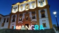 Church of Nossa Senhora do Carmo, night view, Angra do Heroismo, Terceira, Azores, Portugal