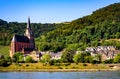 Church of our Lady, Oberwesel, Rhineland-Palatinate, Germany, Europe Royalty Free Stock Photo