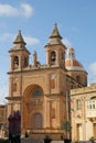 Parish Church of Our Lady of Pompei, Marsaxlokk, Malta Royalty Free Stock Photo