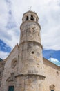 Church on Our Lady of the Rocks isle in Montenegro Royalty Free Stock Photo