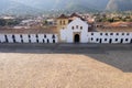 Church of `Our Lady of the Rosary` on Plaza Mayor square of Villa de Leyva in BoyacÃÂ¡, Colombia
