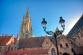 Church of Our Lady in Bruges, Belgium Royalty Free Stock Photo