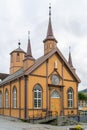 Church of Our Lady in Tromso, Norway Royalty Free Stock Photo