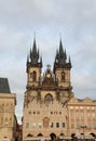 Church of Our Lady before Tyn, Old Town Square, Prague, Czech Republic Royalty Free Stock Photo