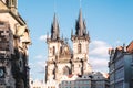 Church of Our Lady before Tyn at Prague, Czech Republic Royalty Free Stock Photo