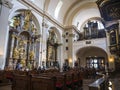 The Church of Our Lady Victorious also referred as the Shrine of the Infant Jesus of Prague, in Mala Strana, the `Lesser Quarter`